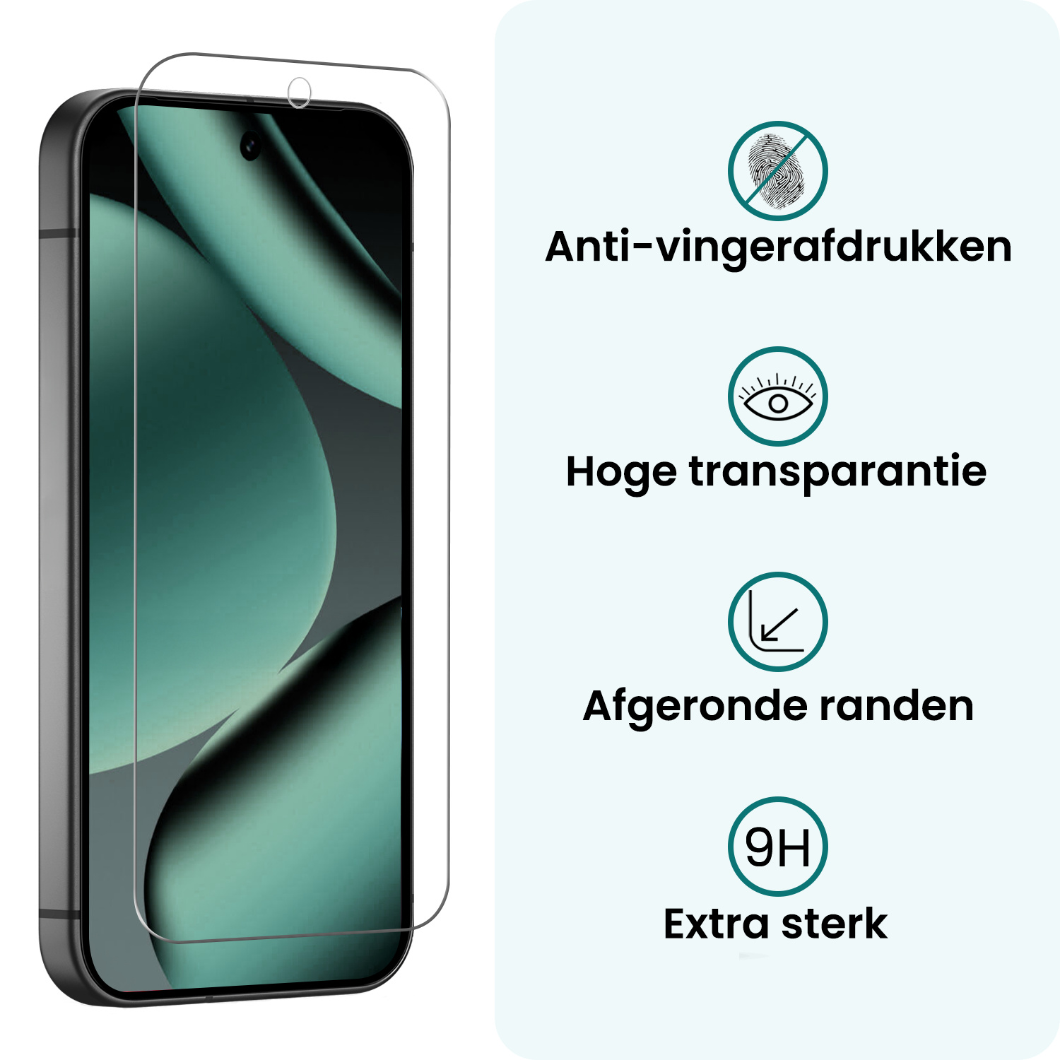 Forterra Forterra Google Pixel 11 Pro Screenprotector Glas - 2 PACK