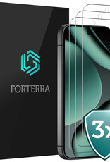Forterra Forterra Google Pixel 11 Pro Screenprotector Glas - 3 PACK