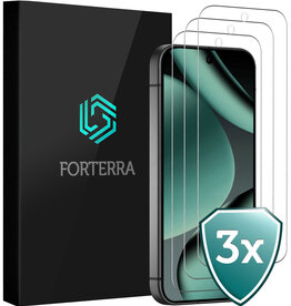 Forterra Forterra Google Pixel 11 Pro Screenprotector Glas - 3 PACK