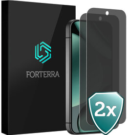 Forterra Forterra Google Pixel 11 Pro Screenprotector Glas Privacy - 2 PACK