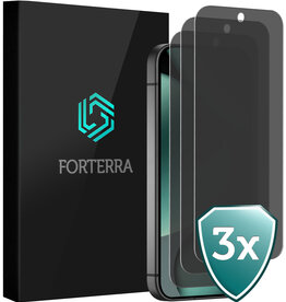 Forterra Forterra Google Pixel 11 Pro Screenprotector Glas Privacy - 3 PACK