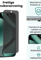 Forterra Forterra Google Pixel 11 Pro Screenprotector Glas Privacy - 3 PACK