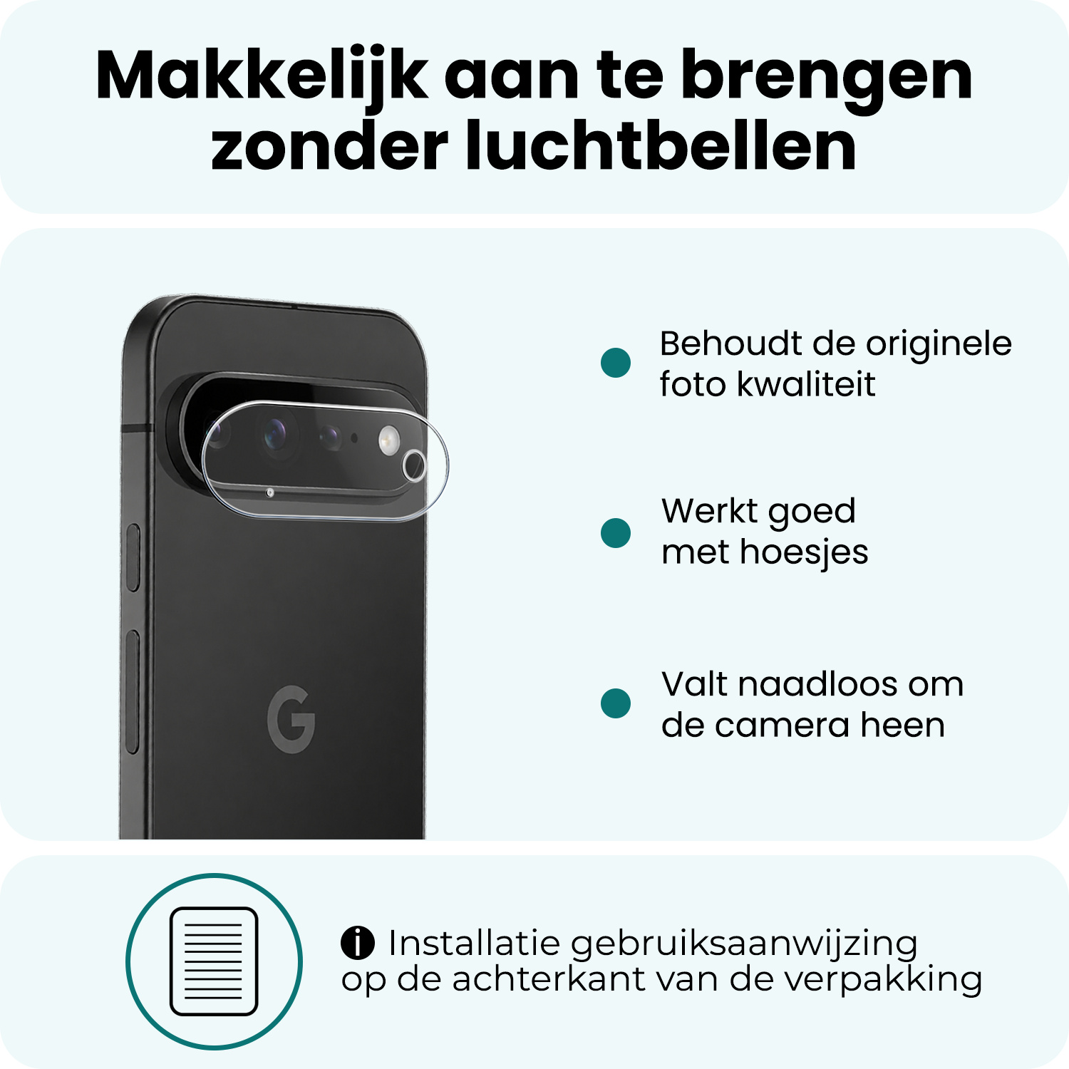 Forterra Forterra Google Pixel 11 Pro Camera Screenprotector