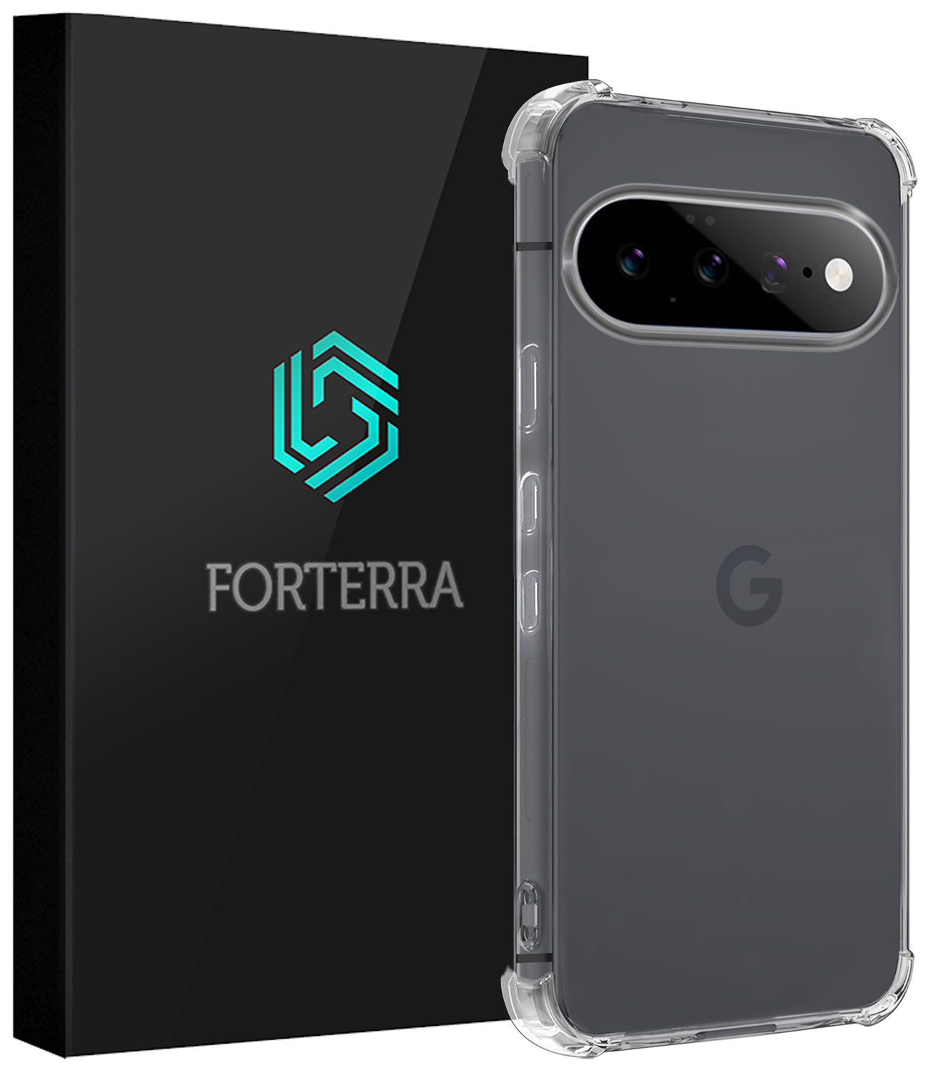 Forterra Forterra Google Pixel 11 Pro Hoesje Shockproof - Transparant