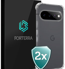 Forterra Forterra Google Pixel 11 Pro Hoesje Shockproof - Transparant - 2 PACK