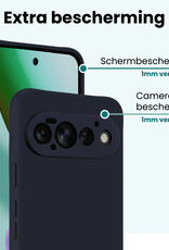 Forterra Forterra Google Pixel 11 Pro Hoesje Siliconen - Donkerblauw
