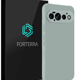 Forterra Forterra Google Pixel 11 Pro Hoesje Siliconen - Lichtblauw