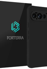 Forterra Forterra Google Pixel 11 Pro Hoesje Siliconen - Zwart