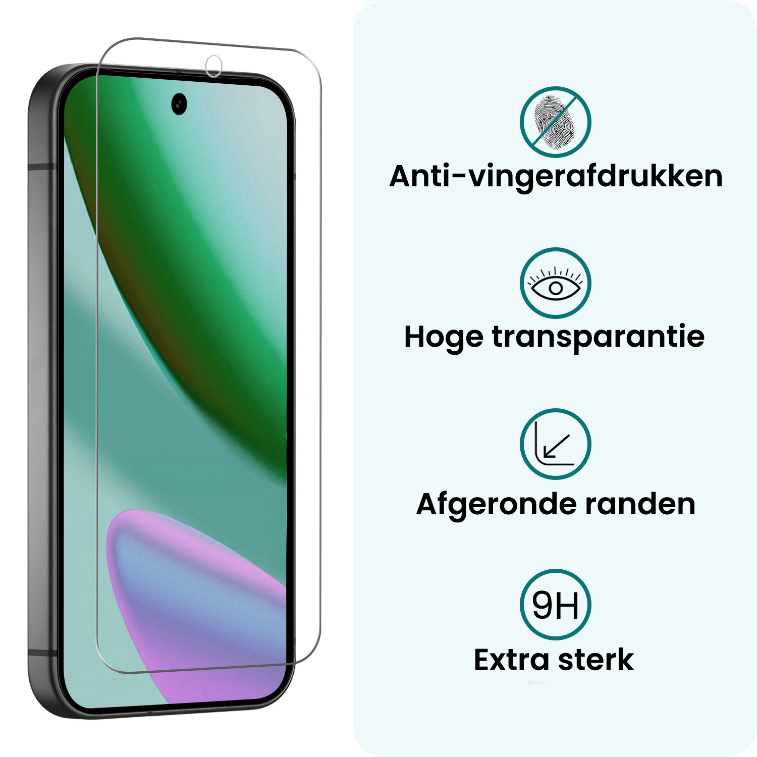 Forterra Forterra Google Pixel 11 Pro XL Screenprotector Glas