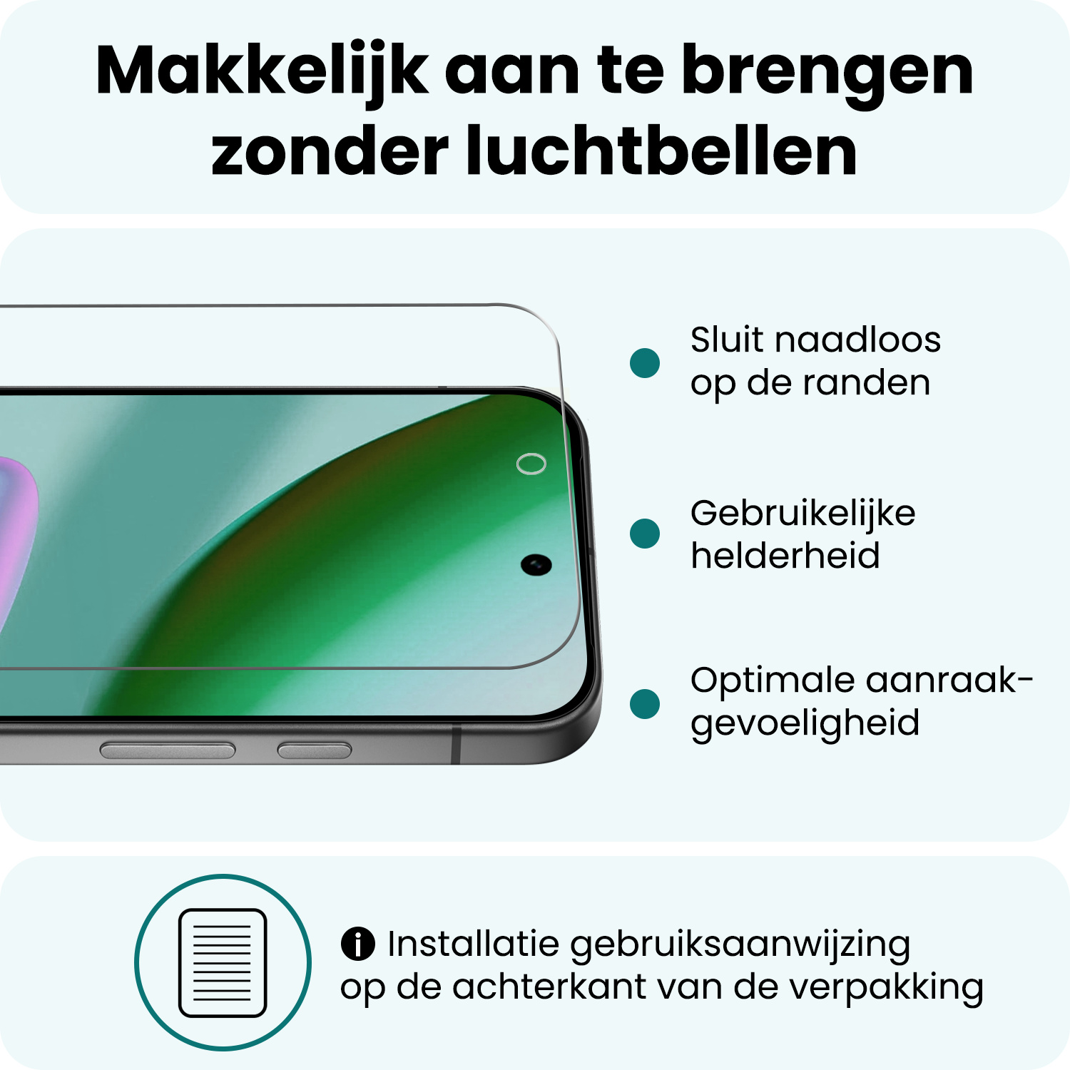 Forterra Forterra Google Pixel 11 Pro XL Screenprotector Glas