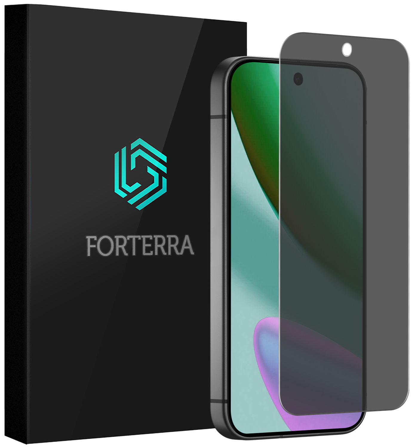 Forterra Forterra Google Pixel 11 Pro XL Screenprotector Glas Privacy