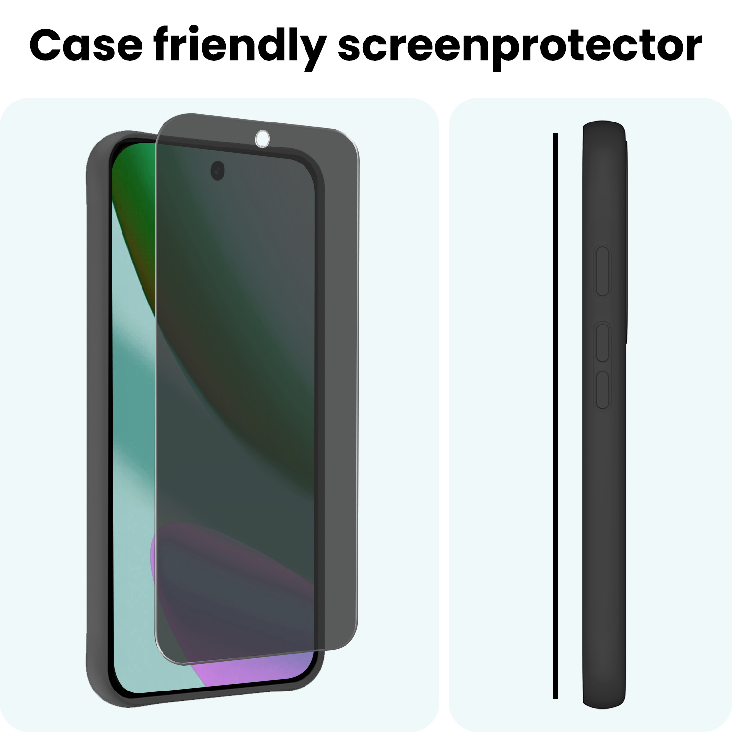 Forterra Forterra Google Pixel 11 Pro XL Screenprotector Glas Privacy
