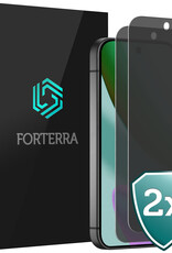 Forterra Forterra Google Pixel 11 Pro XL Screenprotector Glas Privacy - 2 PACK