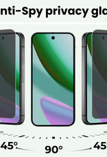Forterra Forterra Google Pixel 11 Pro XL Screenprotector Glas Privacy - 2 PACK