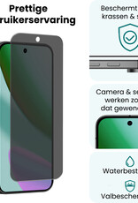 Forterra Forterra Google Pixel 11 Pro XL Screenprotector Glas Privacy - 2 PACK