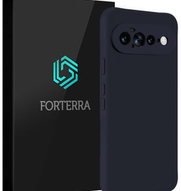 Forterra Forterra Google Pixel 11 Pro XL Hoesje Siliconen - Donkerblauw