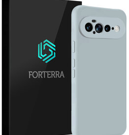 Forterra Forterra Google Pixel 11 Pro XL Hoesje Siliconen - Lichtblauw