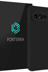 Forterra Forterra Google Pixel 11 Pro XL Hoesje Siliconen - Zwart