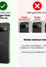 Forterra Forterra Google Pixel 11 Pro XL Hoesje Siliconen - Zwart