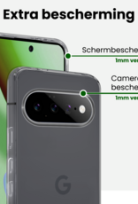 BASEY. BASEY. Google Pixel 11 Pro Hoesje Siliconen - Transparant