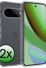 BASEY. BASEY. Google Pixel 11 Pro Hoesje Siliconen - Transparant - 2 PACK