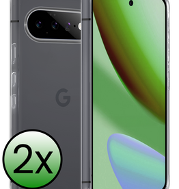 BASEY. BASEY. Google Pixel 11 Hoesje Siliconen - Transparant - 2 PACK