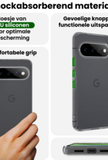 BASEY. BASEY. Google Pixel 11 Hoesje Siliconen Met Screenprotector - Transparant