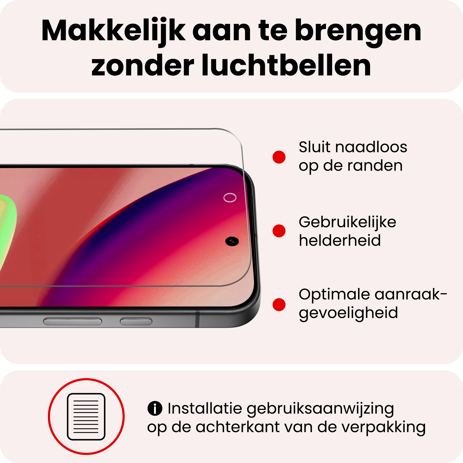 NoXx NoXx Google Pixel 11 Hoesje Siliconen Met 2x Screenprotector - Transparant