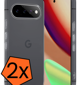 Nomfy Nomfy Google Pixel 11 Hoesje Siliconen - Transparant - 2 PACK