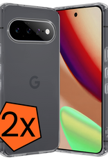 Nomfy Nomfy Google Pixel 11 Pro Hoesje Siliconen - Transparant - 2 PACK