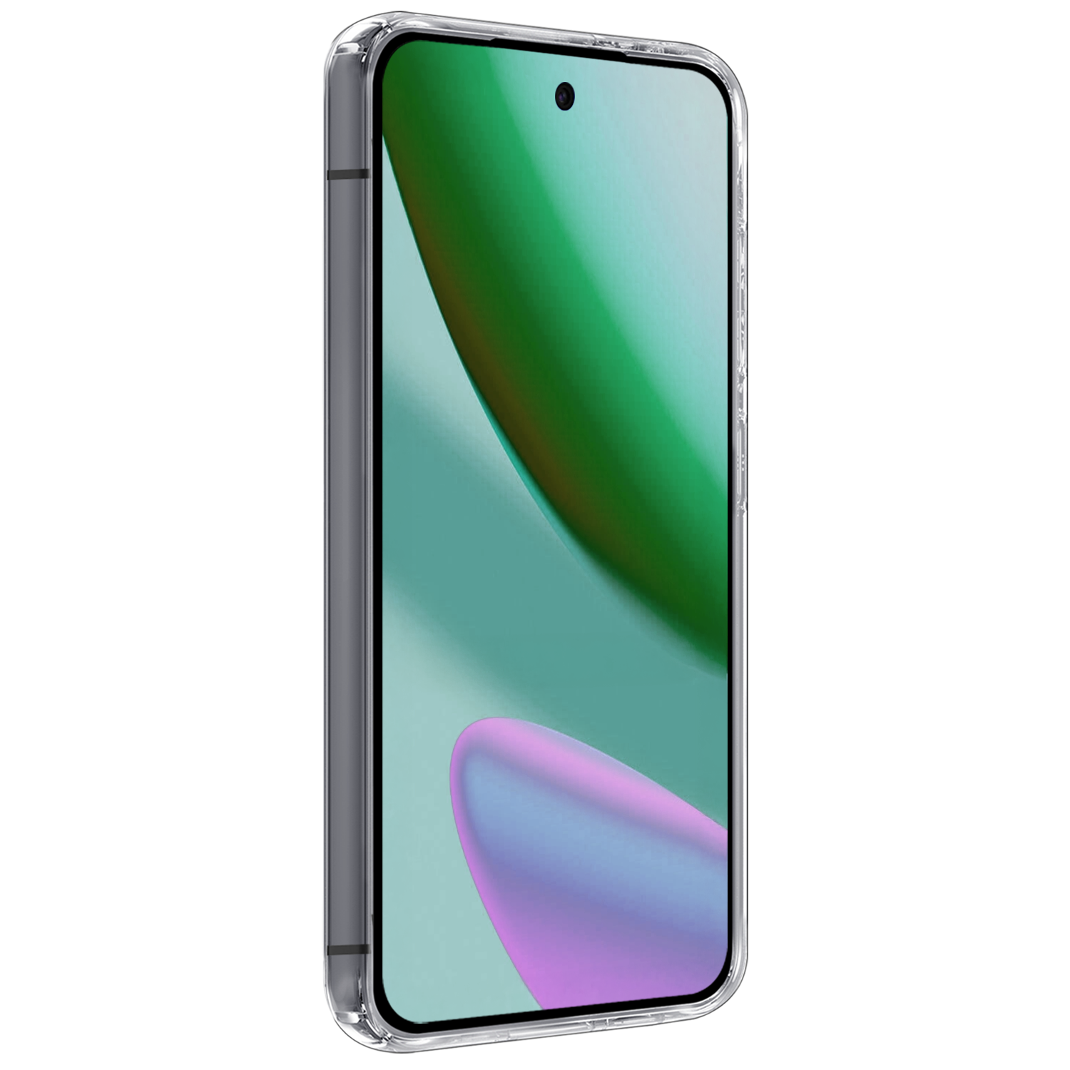 Forterra Forterra Google Pixel 11 Pro Hoesje Siliconen Met Screenprotector - Transparant