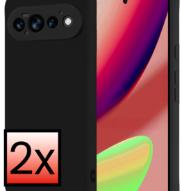 NoXx NoXx Google Pixel 11 Pro Hoesje Siliconen - Zwart - 2 PACK