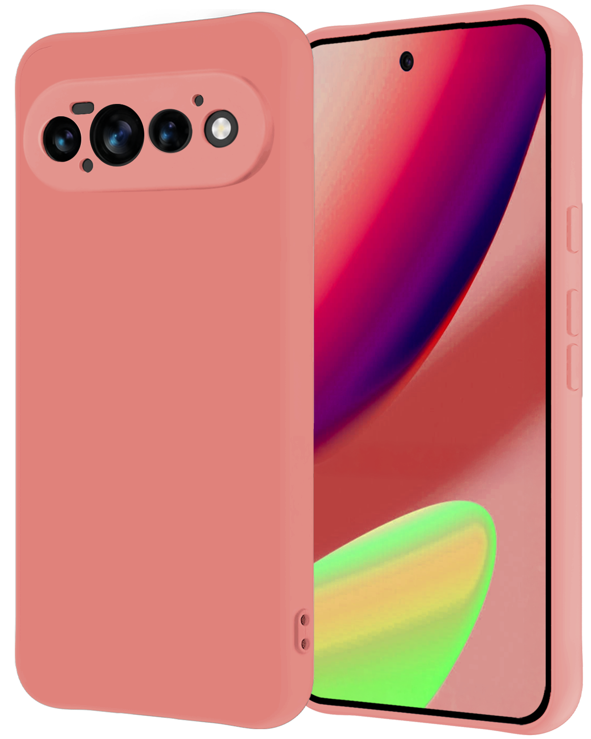 NoXx NoXx Google Pixel 11 Pro Hoesje Siliconen - Lichtroze