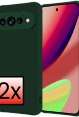 NoXx NoXx Google Pixel 11 Pro Hoesje Siliconen - Donkergroen - 2 PACK