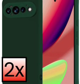 NoXx NoXx Google Pixel 11 Pro Hoesje Siliconen - Donkergroen - 2 PACK