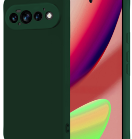 NoXx NoXx Google Pixel 11 Pro Hoesje Siliconen - Donkergroen