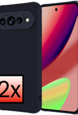 NoXx NoXx Google Pixel 11 Pro Hoesje Siliconen - Donkerblauw - 2 PACK