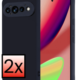 NoXx NoXx Google Pixel 11 Pro Hoesje Siliconen - Donkerblauw - 2 PACK