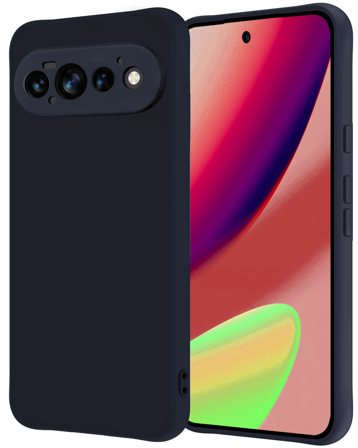 NoXx NoXx Google Pixel 11 Pro Hoesje Siliconen - Donkerblauw