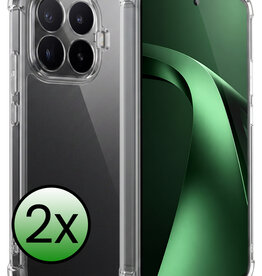 BASEY. BASEY. Xiaomi 17T Hoesje Shockproof - Transparant - 2 PACK