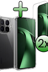 BASEY. BASEY. Xiaomi 17T Hoesje Shockproof Met 2x Screenprotector