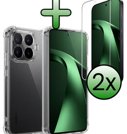 BASEY. BASEY. Xiaomi 17T Hoesje Shockproof Met 2x Screenprotector