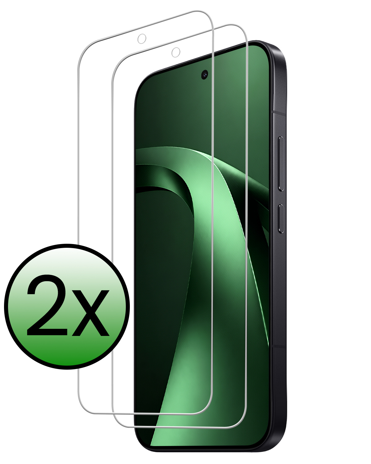 BASEY. BASEY. Xiaomi 17T Pro Screenprotector - 2 PACK