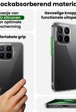 BASEY. BASEY. Xiaomi 17T Pro Hoesje Siliconen - Transparant
