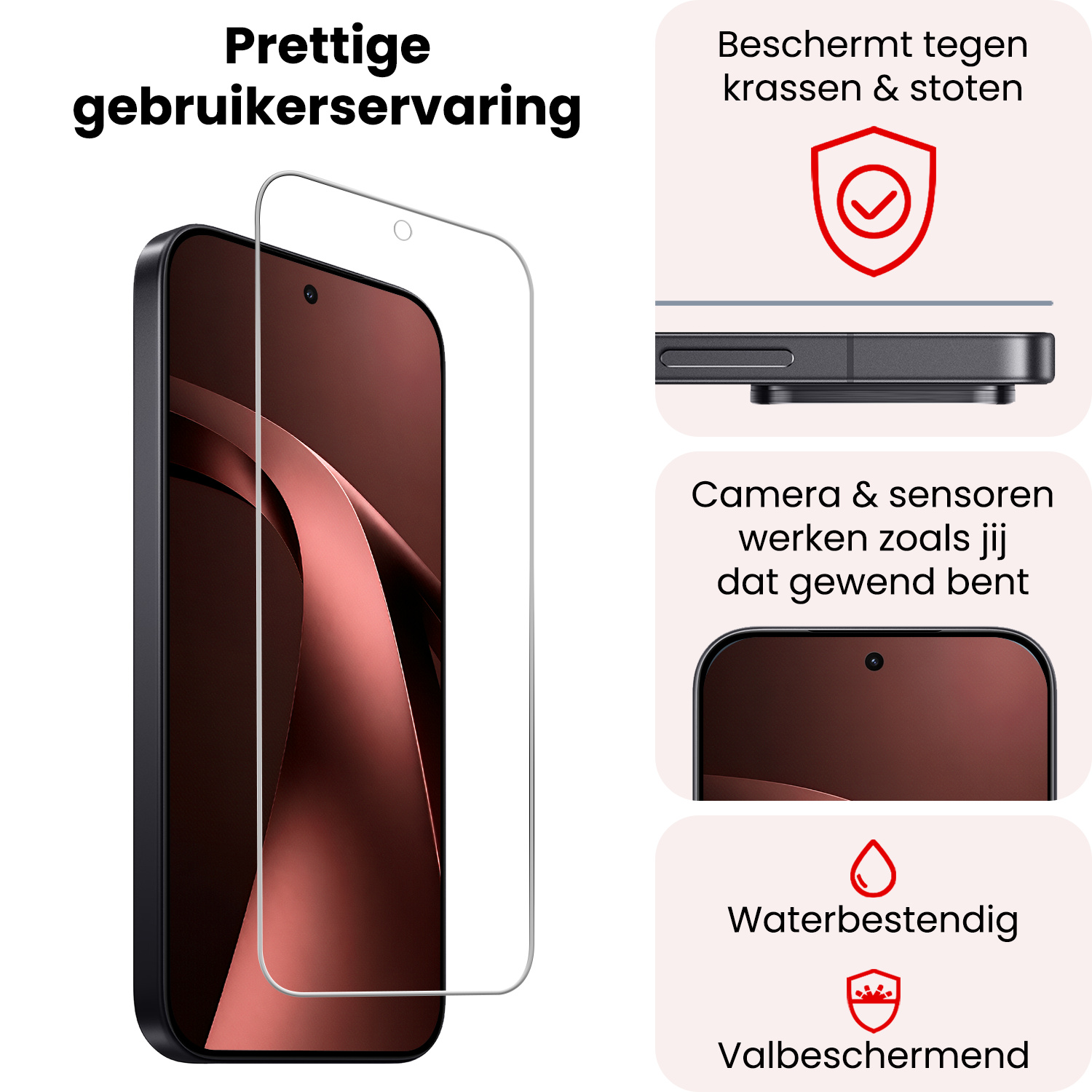 NoXx NoXx Xiaomi 17T Screenprotector - 3 PACK