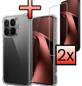 NoXx NoXx Xiaomi 17T Hoesje Shockproof Met 2x Screenprotector