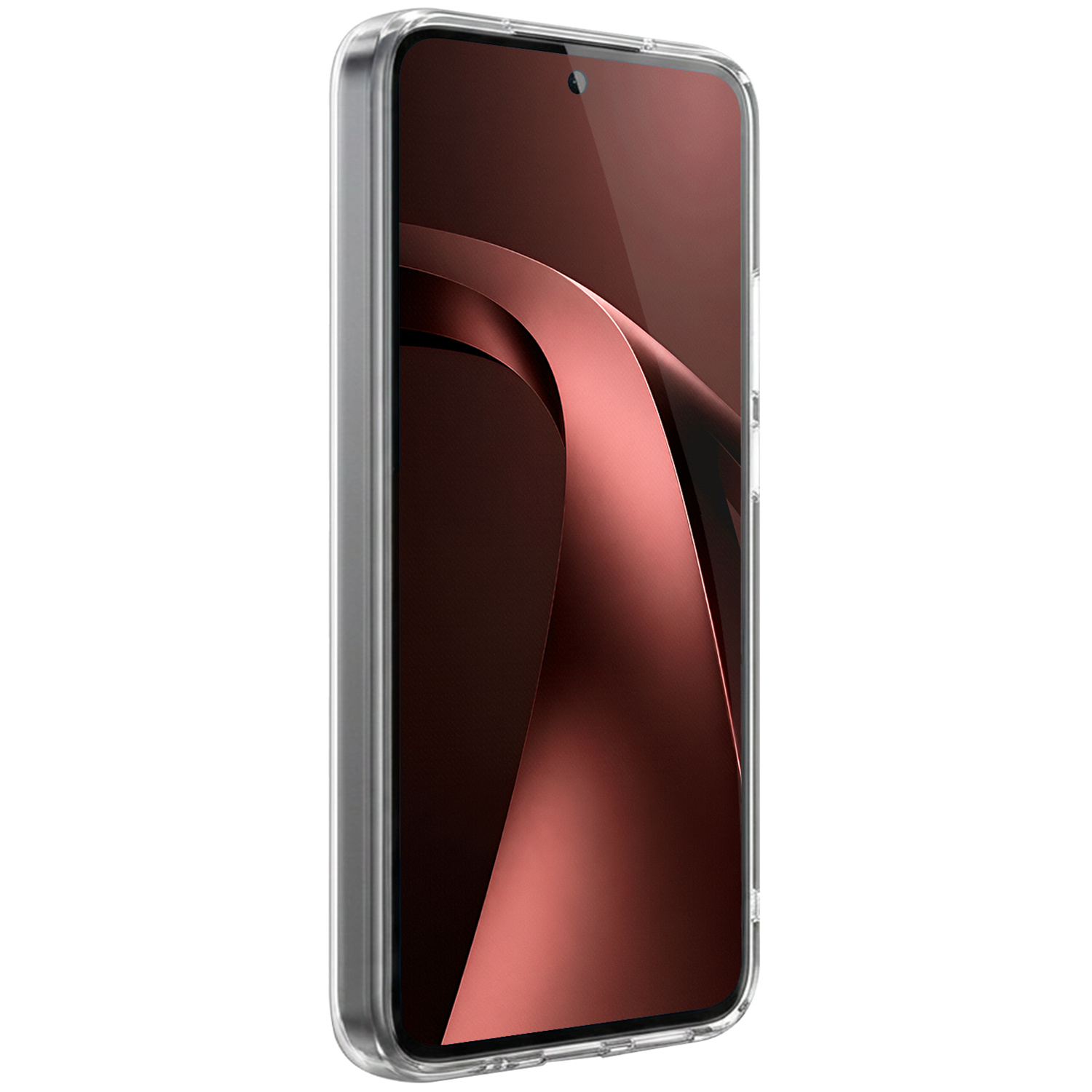 NoXx NoXx Xiaomi 17T Hoesje Siliconen Met Screenprotector - Transparant