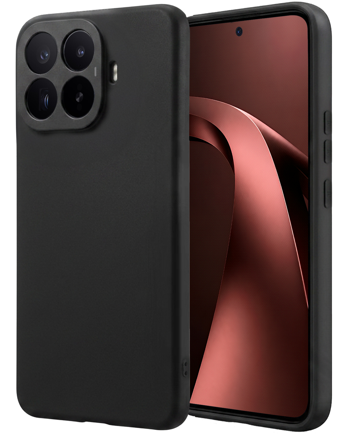 NoXx NoXx Xiaomi 17T Hoesje Siliconen - Zwart