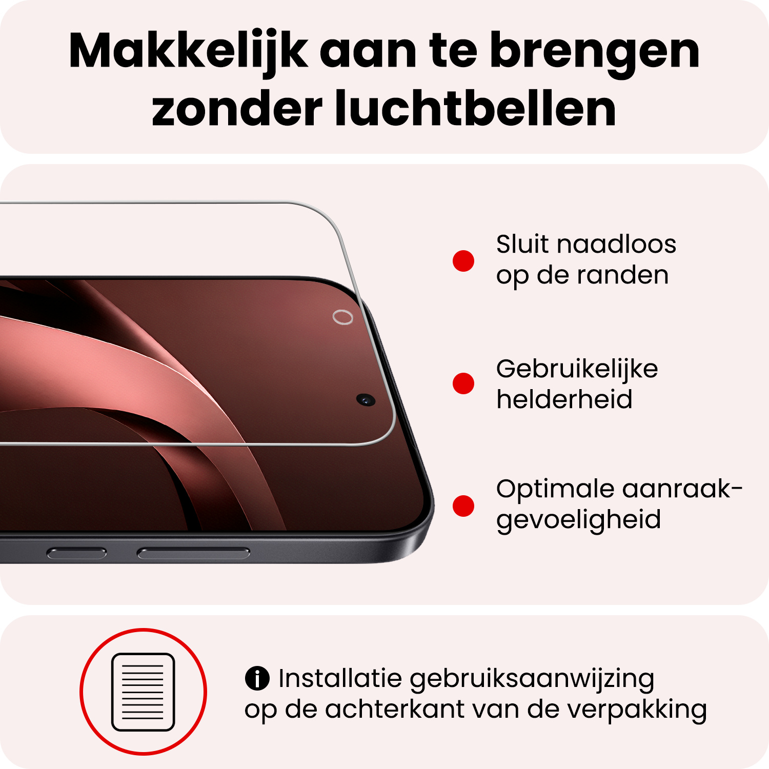NoXx NoXx Xiaomi 17T Hoesje Siliconen Met Screenprotector - Zwart
