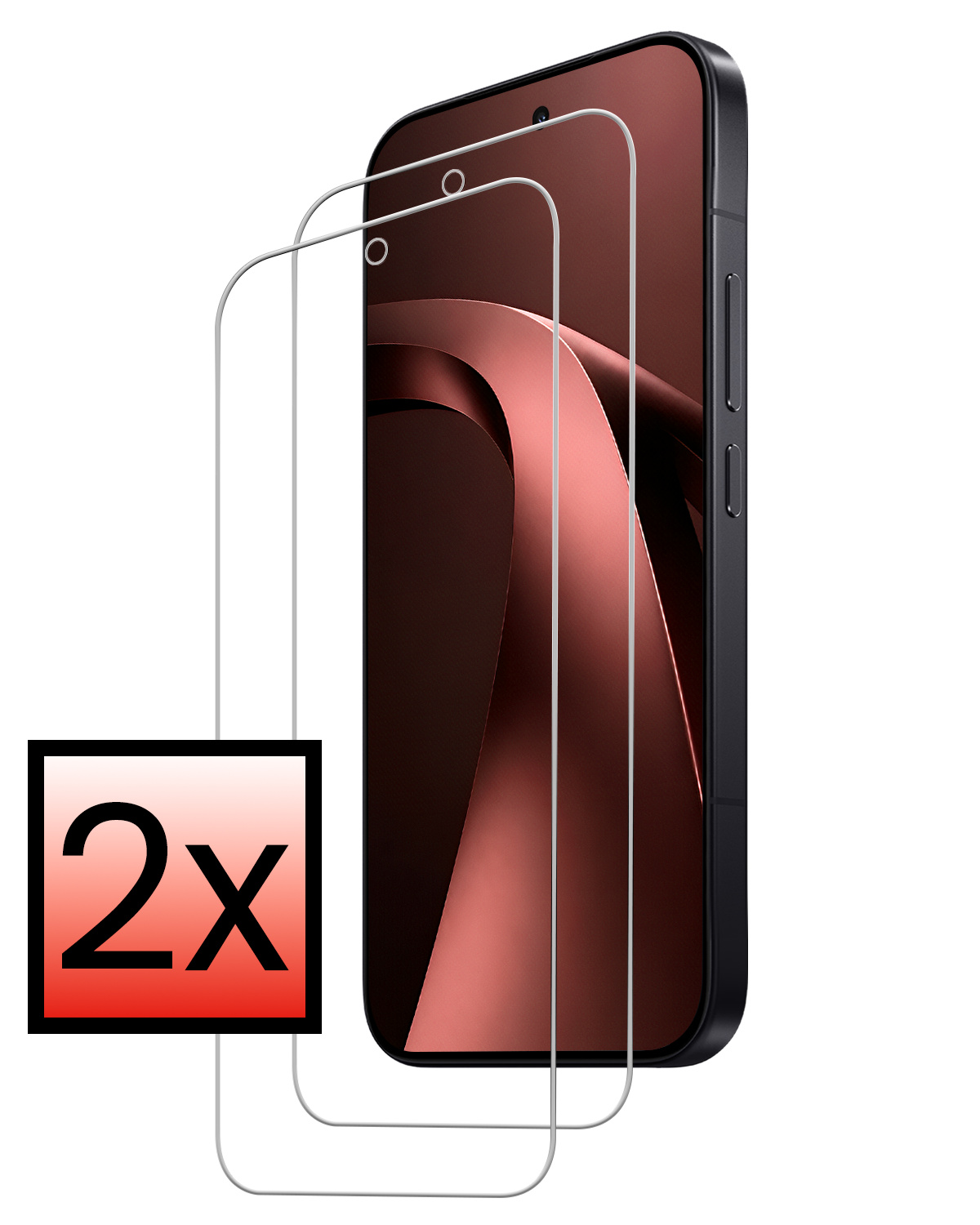 NoXx NoXx Xiaomi 17T Pro Screenprotector - 2 PACK